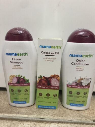 Mamaearth Onion Anti-Hair Fall Spa Kit New Packaging. | eBay