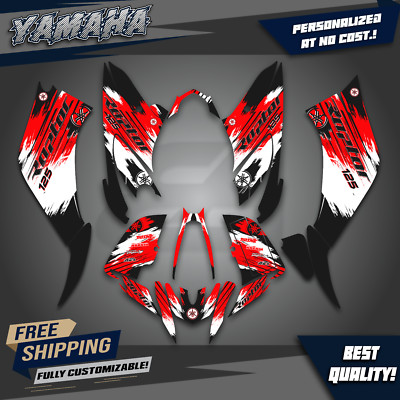 Yamaha Raptor 125 All Years ATV Graphics Kit Decals Calcomanias Stickers