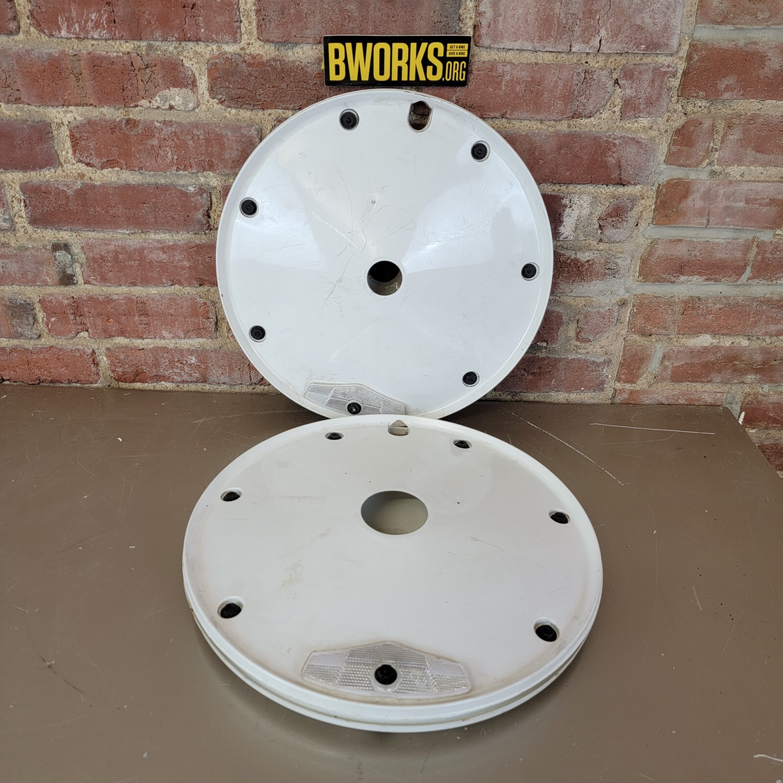 Vintage 20" Bicycle Wheel Covers BMX Disc Recumbent Folding Bike Wheels l10 eBay