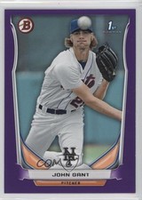 2014 Bowman Prospects Purple John Gant #BP74 1f0