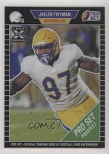 2021 Leaf Pro Set Metal Black Rainbow 17/30 Jaylen Twyman #41 0q3
