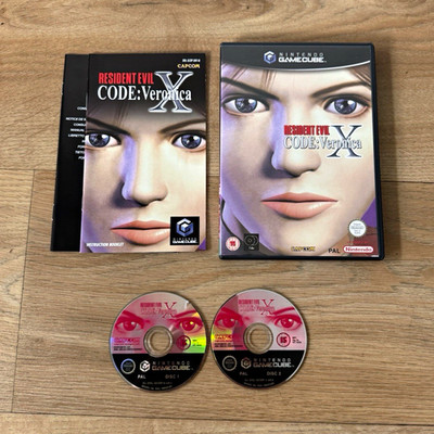 Capcom Resident Evil Code: Veronica X - Nintendo GameCube PAL USK 16 Handbuch