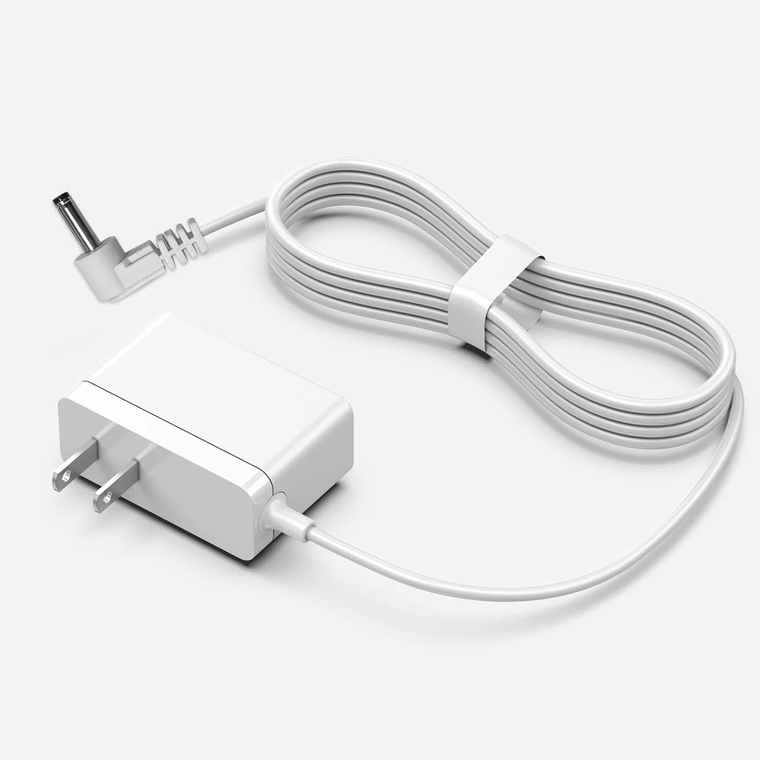 Round Charger Adapter for Babysense Video Split Screen Baby Monitor V24R V43 Rep