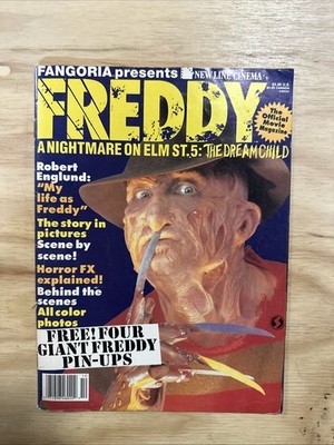 FREDDY: A NIGHTMARE ON ELM STREET 5: THE DREAM CHILD Official Movie Magazine 
