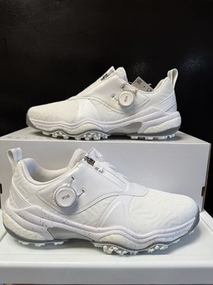 Adidas CodeChaos BOA 25 Mens White/Silver Spikeless Golf Men's Size 9.5 ID8605