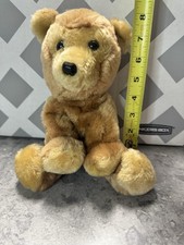 Vintage 1976 Dakin Teddy Bear Plush Stuffed Animal Made in Korea 11 Inch