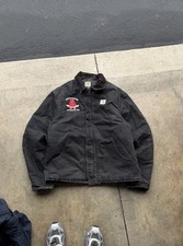 Vintage Carhartt JQ185 / J02BLK Workwear Detroit Style Arctic Jacket fits l