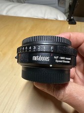 Metabones Speed Booster Nikon F to Micro Four Thirds M43..One Owner