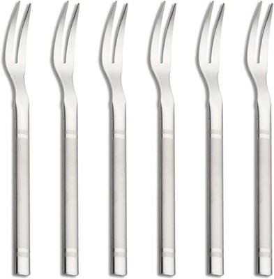 Small Salad Forks Set of 6 Stainless Steel Mini Appetizer Dessert Fork Cocktail