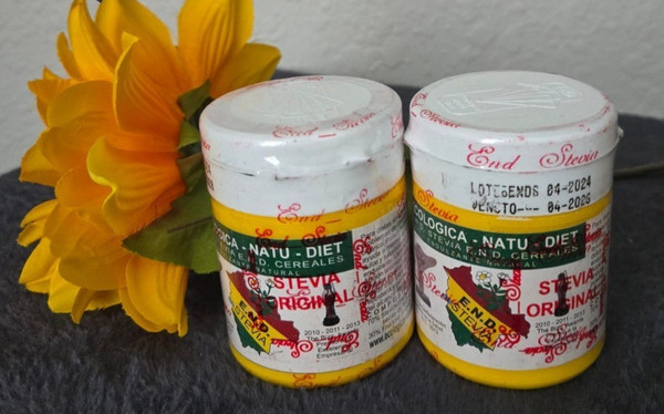 EDULCORANTE STEVIA DIETA NATU BOLIVIANA PACK DE 2 TARROS