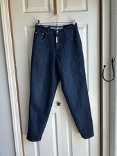 Vintage 90s Z Cavaricci Blue Denim Jeans Masculine Made In USA Relaxed 28 x 30