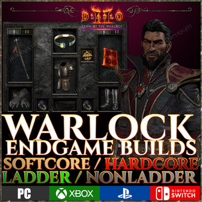 DIABLO 2 WARLOCK BEST BUILDS REIGN OF THE WARLOCK D2R LADDER S13 ROTW XBOX PS PC