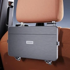 Generic Car Backseat Table Food Tray Cup Holder for Rear Passenger Meal