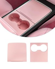 Carbon Fiber Pattern Center Console Cover, ABS Center Console Panel Interior ...