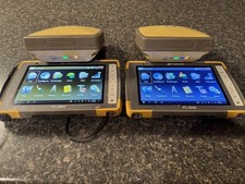 2 COMPLETE TOPCON HIPER SR GPS GNSS GLONASS SETUPS BASE ROVER MAGNET FIELD