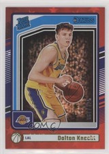 2024 Panini Donruss Rated Rookie International Red Stars /125 Dalton Knecht 1js2