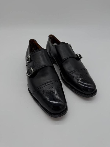 Men Allen Edmonds Heels Black Leather 11