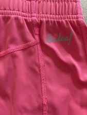 Baleaf Girls Equestrian Riding Pants Size Medium Pink