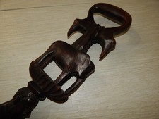 Hand Carved African Elephant Walking Stick Cane