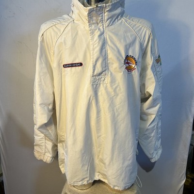 Vintage Surridge England Indoor Cricket Pullover Windbreaker WM 2009 XXL