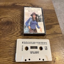 Carly Simon No Secrets Cassette 1972 Elektra TC-55049