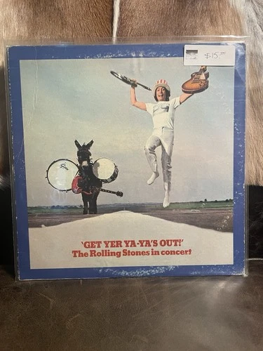 The Rolling Stones Get Yer Ya-Ya's Out Live Record Vinyl LP  Vintage