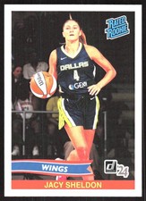 10389K 2024 Panini Instant WNBA Rated Rookie Retro #7 Jacy Sheldon