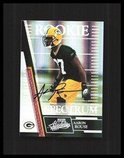 2007 Aaron Rouse Rookie Card Auto Absolute #152 Spectrum Silver /50 . rookie card picture