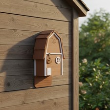 Compact Big Bat Box - Stylish Cedar Bat House...