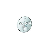 Grohe Fertigset Grohtherm Smartcontrol Chr Rd Up-Thermostat 3 Absperrventile