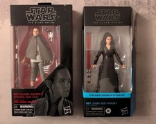 Star Wars The Black Series- Rey & Dark Side Rey Action Figures  2 Figures