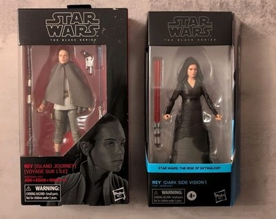 Star Wars The Black Series- Rey & Dark Side Rey Action Figures (2 Figures)