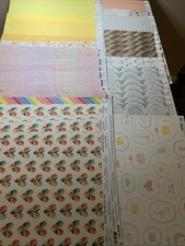 12x12 Scrapbook Paper Mixed Lot 50 Pages Recollections