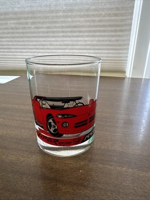 Rare Libbey 1993 Dodge Viper RT/10 Whiskey Glass