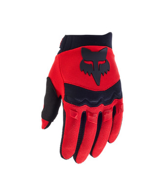 Fox Youth Dirtpaw Gloves Flo Red YM