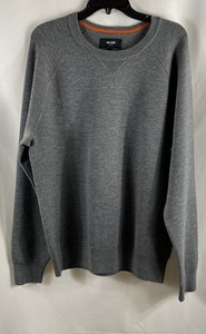 Jack Spade New York Men's Grey Wool Blend Crewneck Raglan Sweater Sz XL