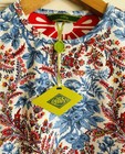 Oilily Kiska Floral Shirt Girls 116 5 6 NWT Rare $75 — photo 2