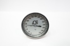 Omega J Dialtemp Thermometer 0-300f 4-1/2in
