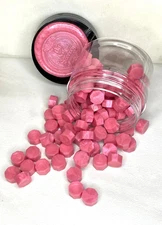 100 Count Watermelon Sugar Pink Sealing Wax Beads