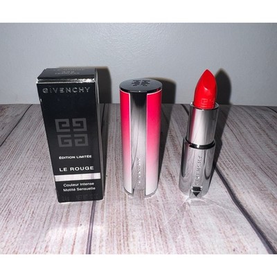 Givenchy Le Rouge Limited Edition Matte LipStick # 332 Fearless .12oz New In Box