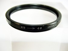 49mm - 46mm Step-Down Adapter Ring Metal Japan No box New 6.95