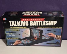 Vintage 1989 Electronic Talking Battleship Game Milton Bradley MB 4750 NEW
