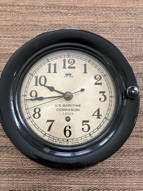 Seth Thomas Antique Maritime Ship's Clocks for sale | eBay