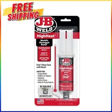 DARK GRAY EPOXY SYRINGE HIGH HEAT J-B Weld Temperature Resistant Adhesive Glue