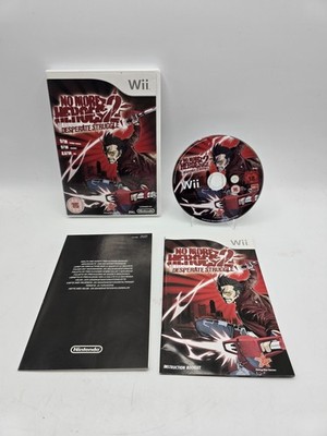 No More Heroes 2: Desperate Struggle Nintendo Wii - komplett mit Handbuch - sehr guter Zustand