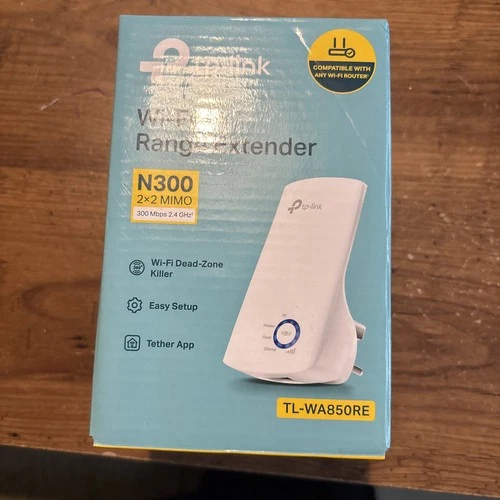 TP-LINK TL-WA850RE300Mb/s Universal WiFi Range Extender with Ethernet