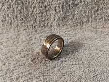 1999 90 Silver Half Dollars coin ring handmade size 11