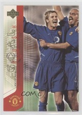 2003 Upper Deck Manchester United Mini Play Makers Goal Rush David Beckham 0n8h