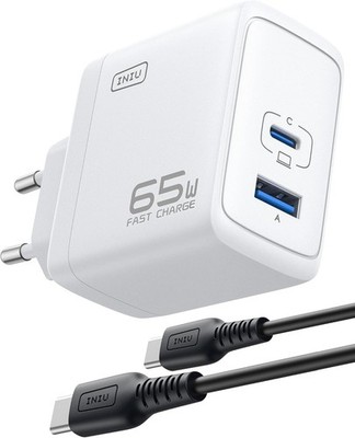 USB-C Ladegerät 65W 2-Port GaN II Schnellladegerät für MacBook iPad iPhone