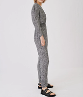 Maje Jumpsuit Schwarz Gr. 34 FR / XS Damen 100% Cupro V-Ausschnitt MFPCO00174